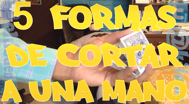 5 Ways to Cut Cards With One Hand (magic Tutorial)