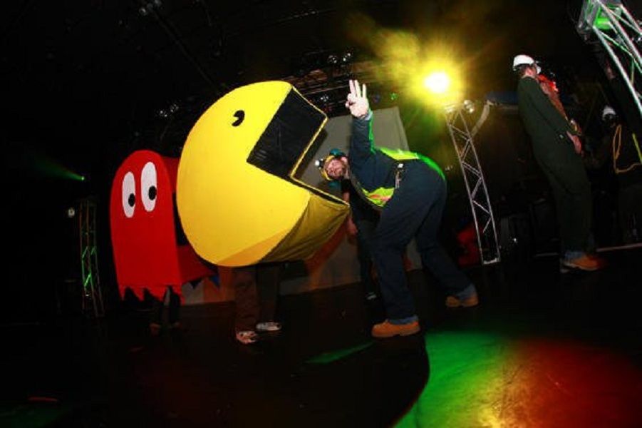 Giant Chomping Pacman Costume