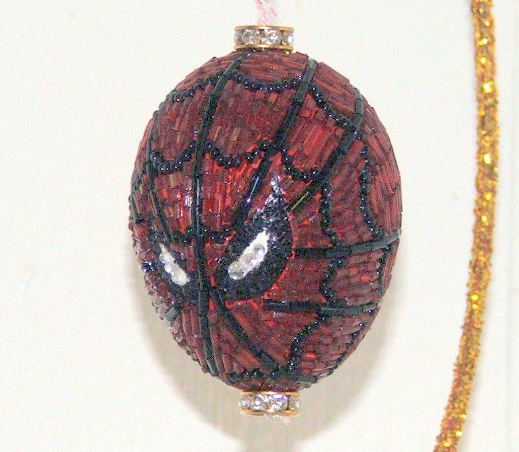 Faberlicious Spidey Egg (Poor Man's Faberge')