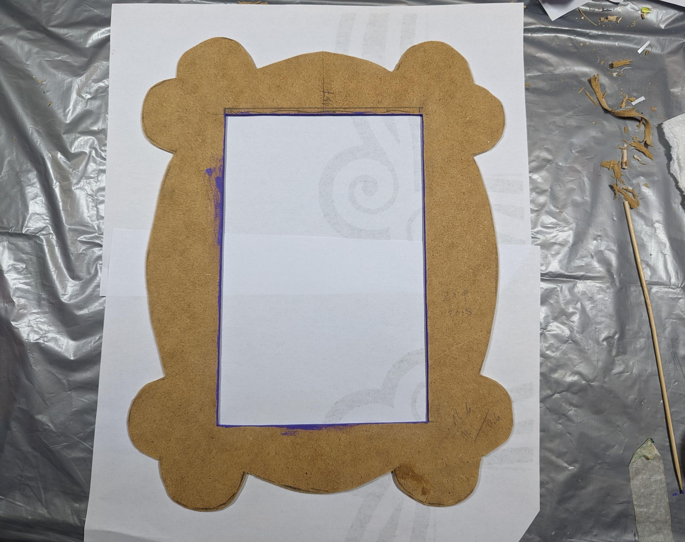 Friends Shadow Box With Hooks and a Shelf : 8 Steps (with Pictures ...