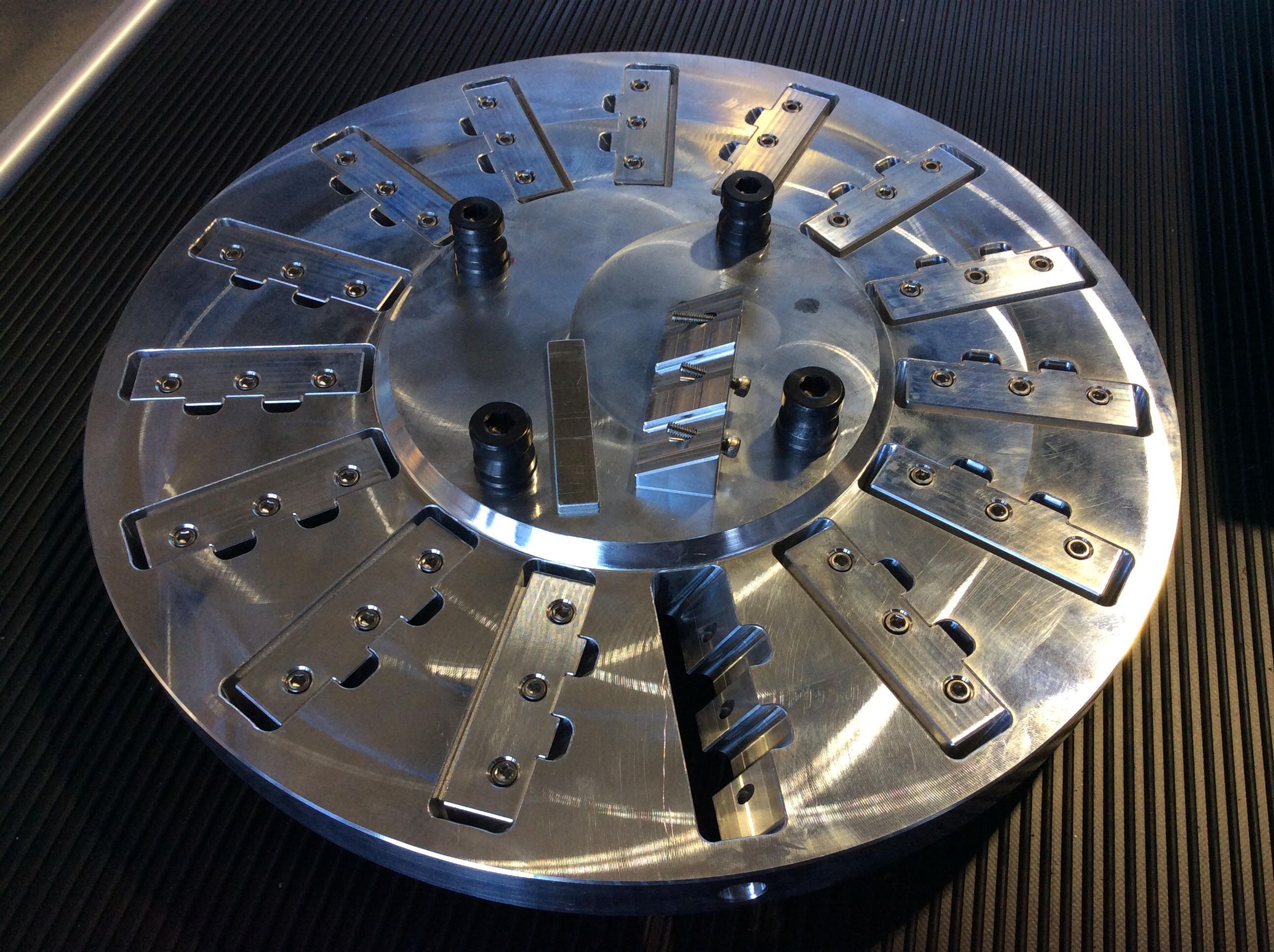 Precision 2sided Workholding Fixture Using Lang 96mm QuickPoint