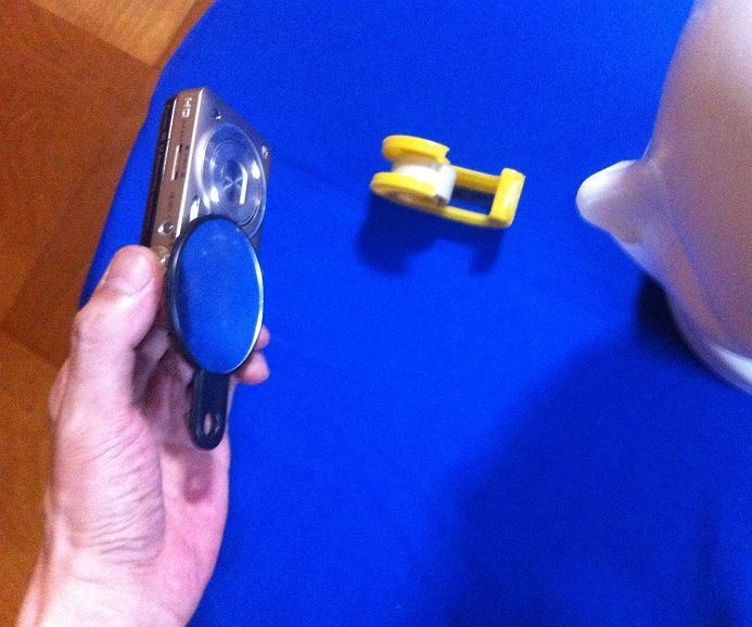 Camera allowing a photographer to easily image himself or herself