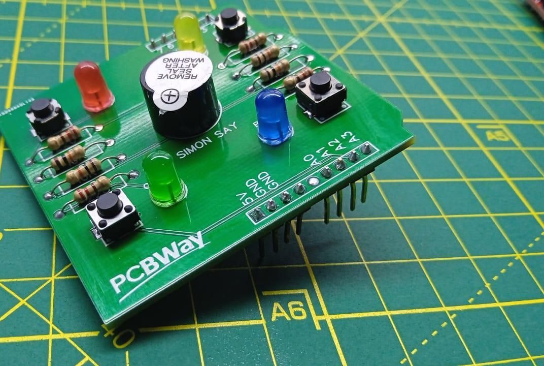 SIMON SAYS GAME ARDUINO UNO