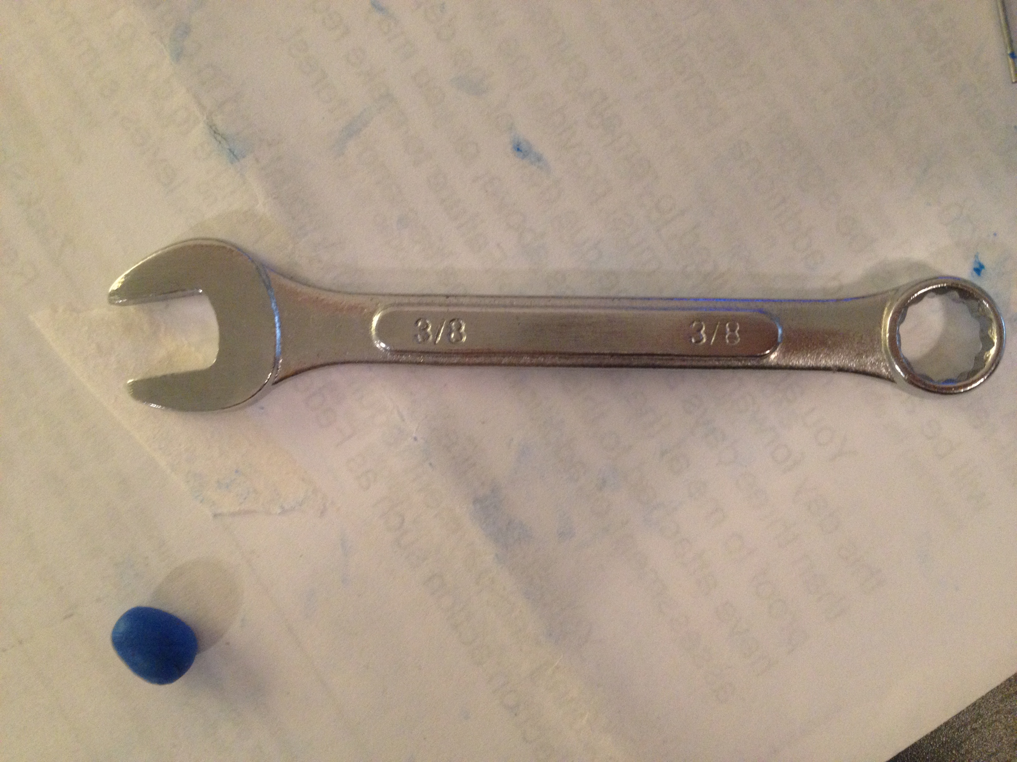 Sugru grip and bumper for combination wrench