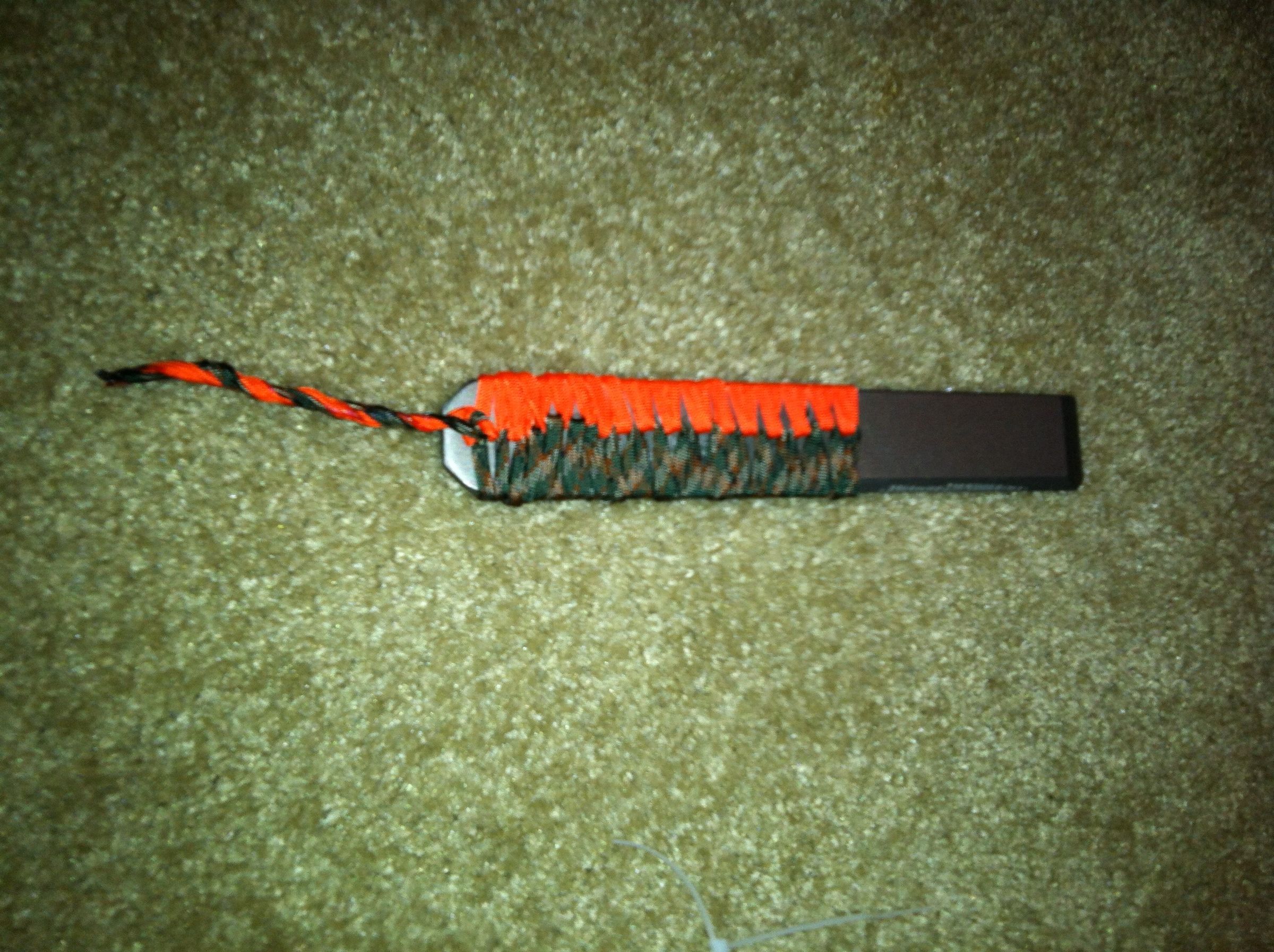 Paracord Breacher Bar