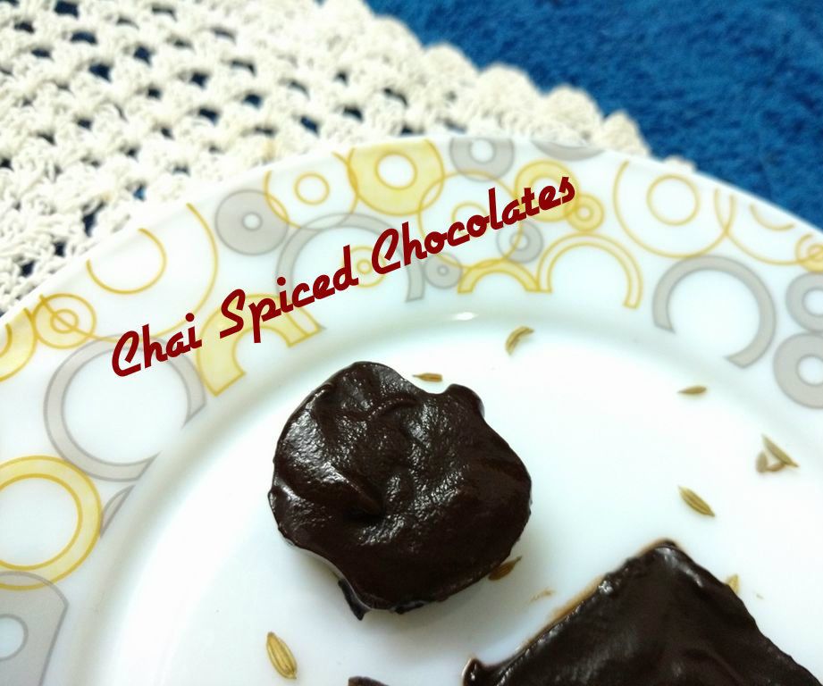 Chai Spiced Homemade Chocolate
