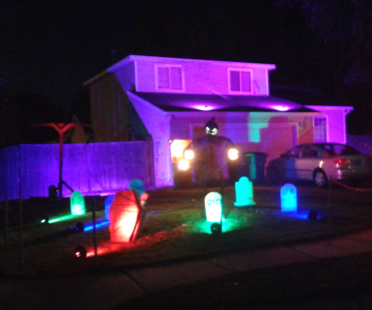 Halloween Light Show