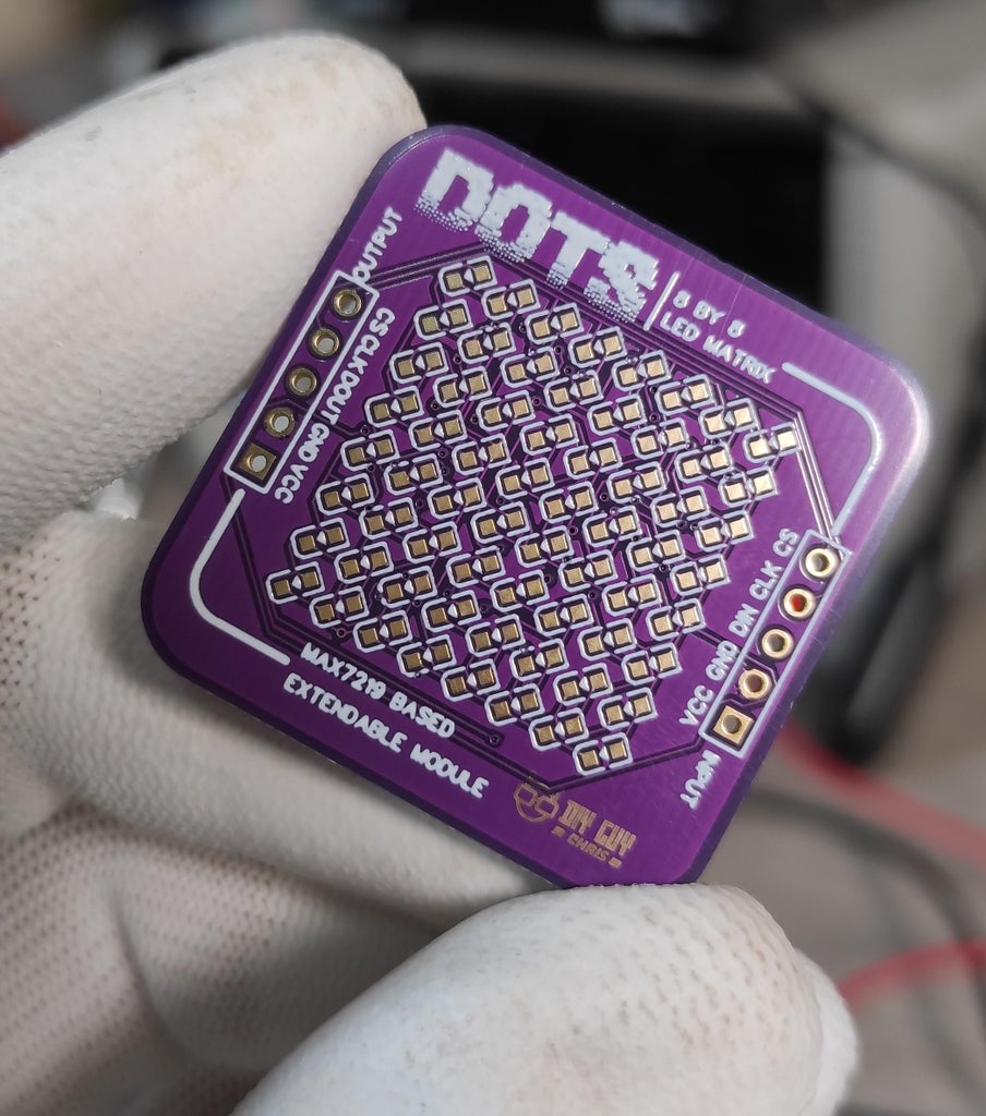 DIY Customized 8x8 LED Matrix Tutorial (MAX7219 Meets Arduino) : 5 ...