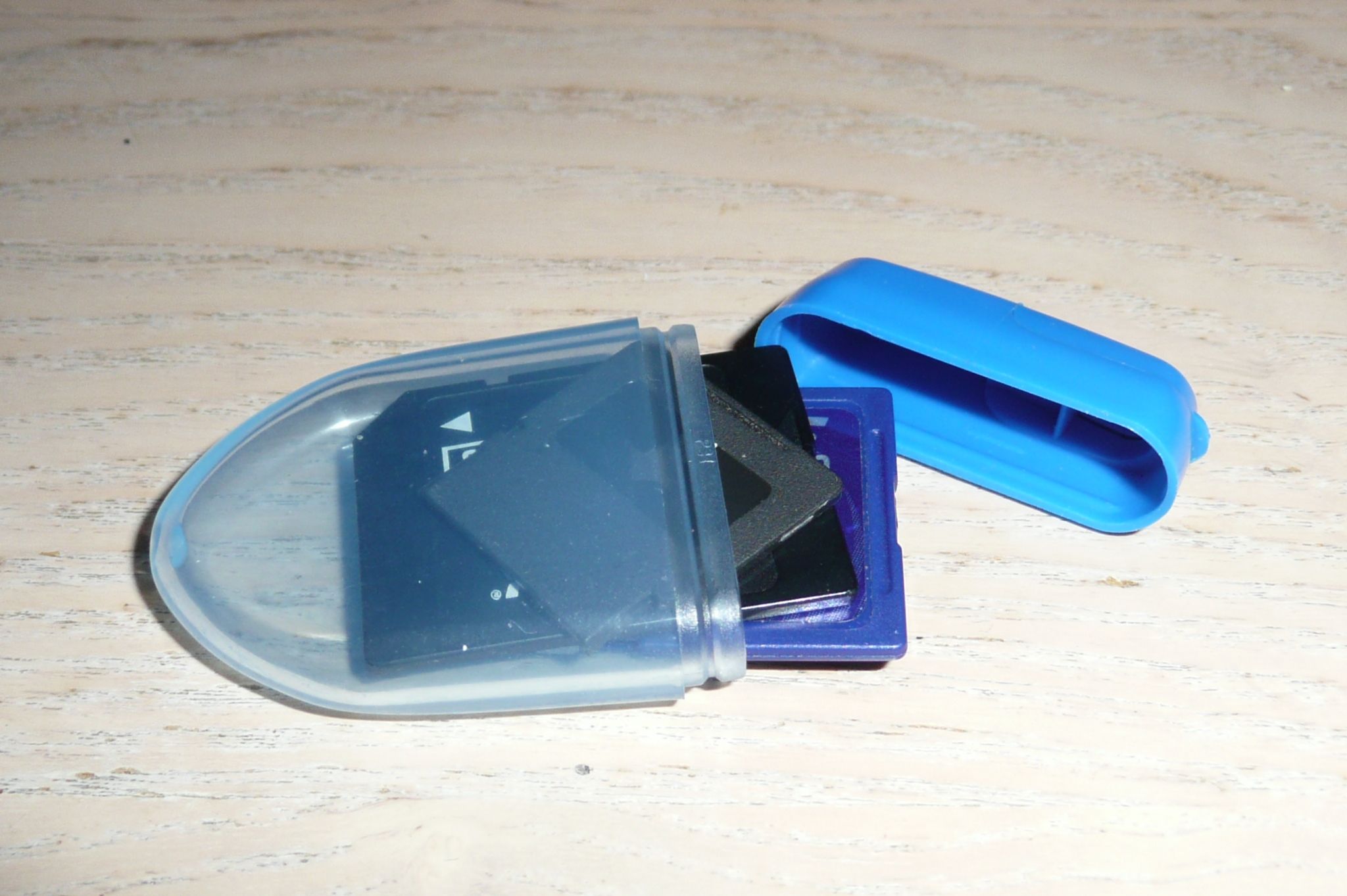 SD Card Holder From Hershey's LiquidIce Case