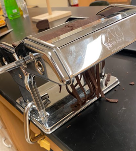 Step by Step Instructions for the Chocolate Fettuccine