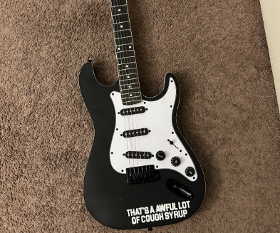 How to Design a Guitar Using a Stencil