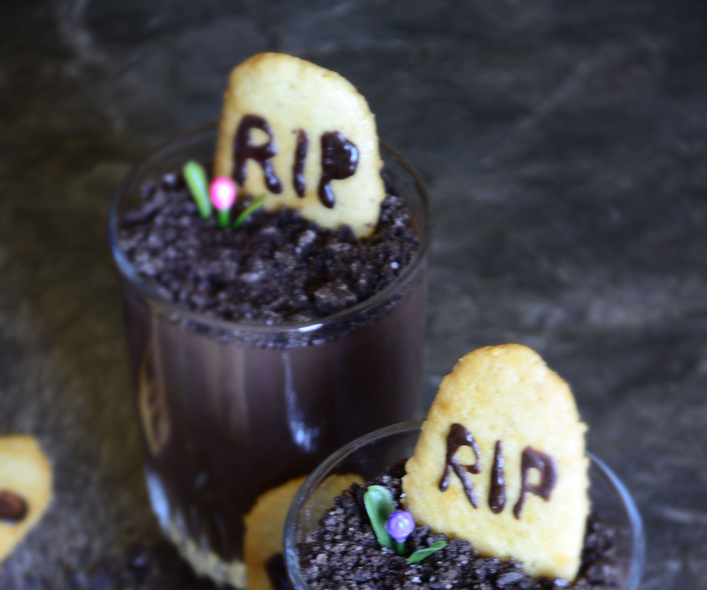 Halloween Choco Pudding