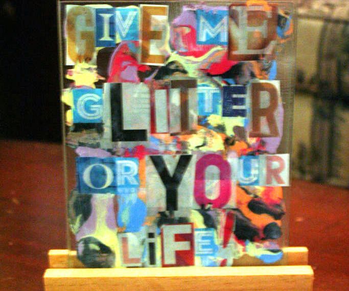 Ransom Note Squish Art