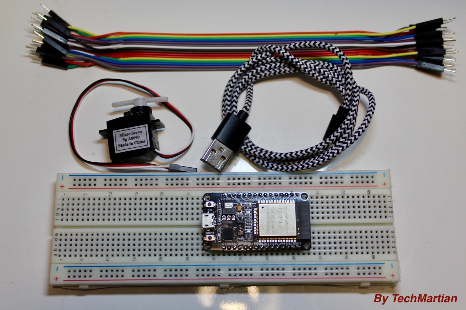 Interfacing Servo Motor With ESP32 : 4 Steps (with Pictures ...