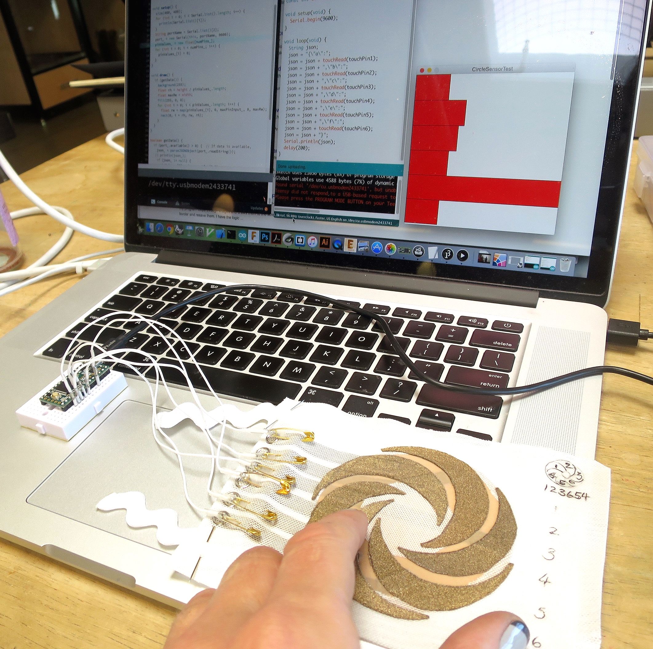 Capacitive Sensor Visualization With Processing : 4 Steps - Instructables