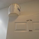 Classic april fools prank: bucket o' water trap