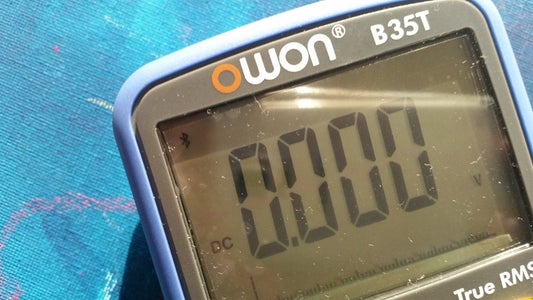 Connecting the Owon B35T Multimeter With the Data Glasses