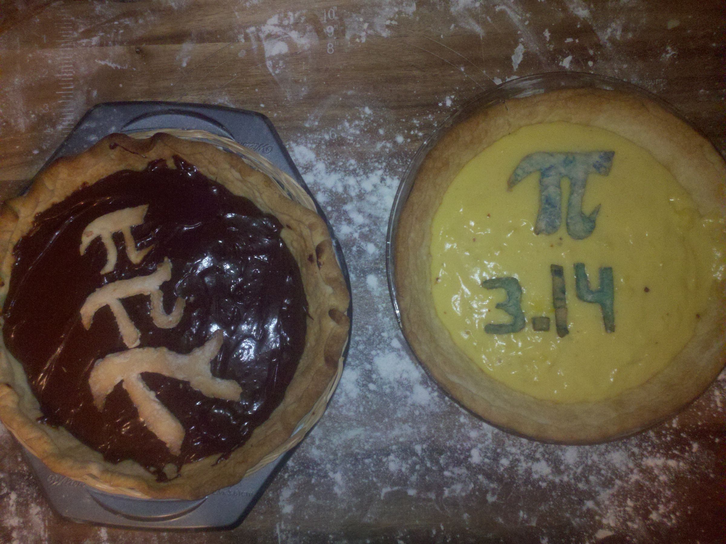 My Pudding Pi Pie!