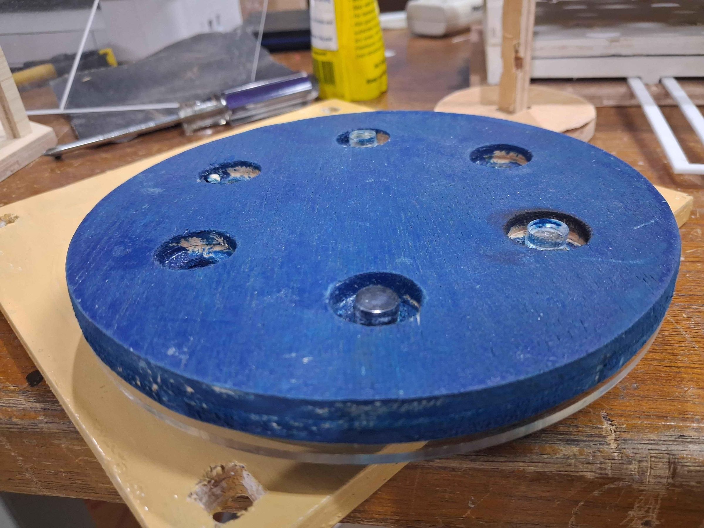 Assembling the Elevator Plate