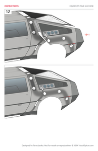DeLorean BTTF Inspired Papercraft