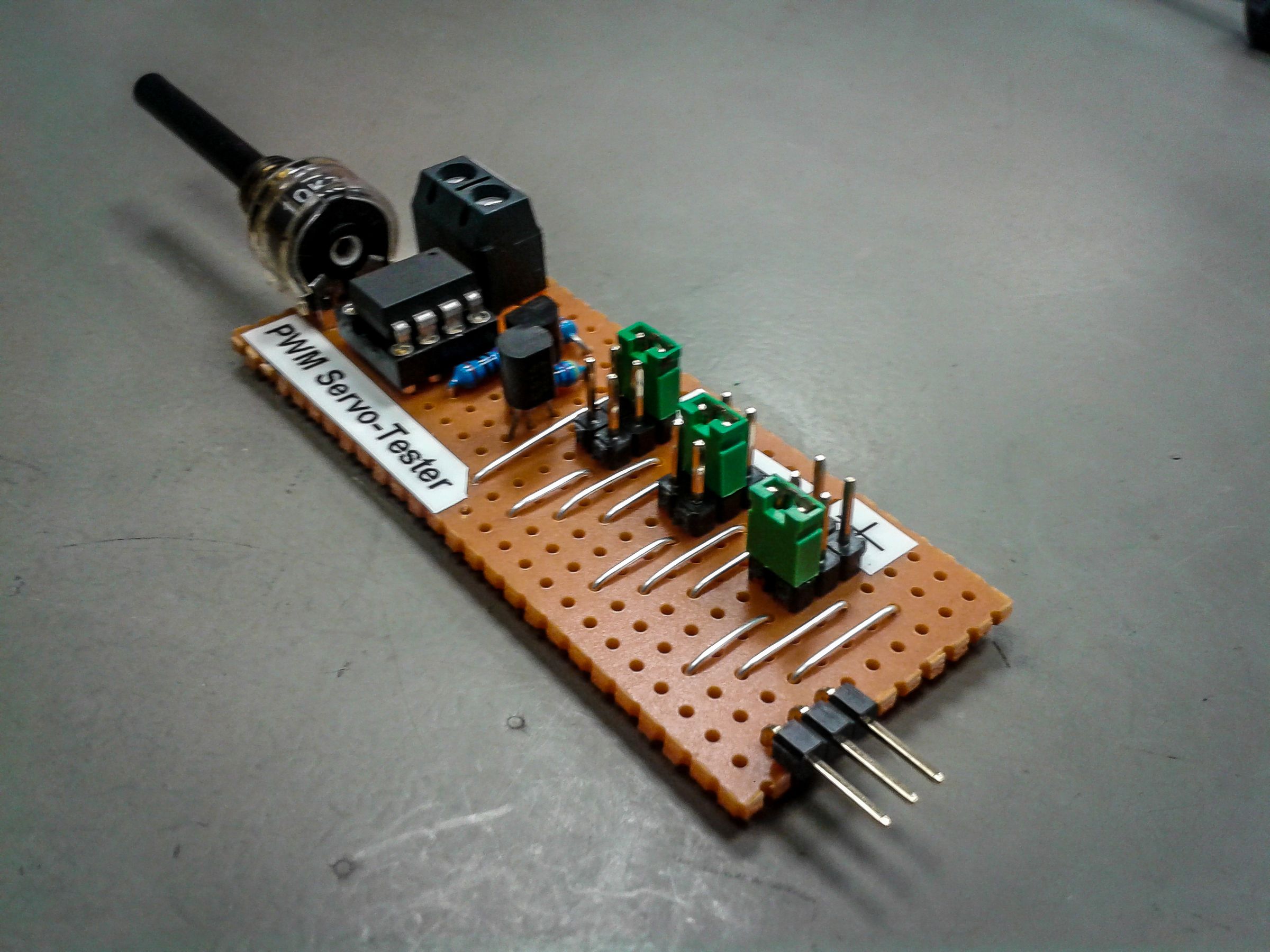 Attiny25/45/85 PWM Generator and Servo Tester! Updated Code!