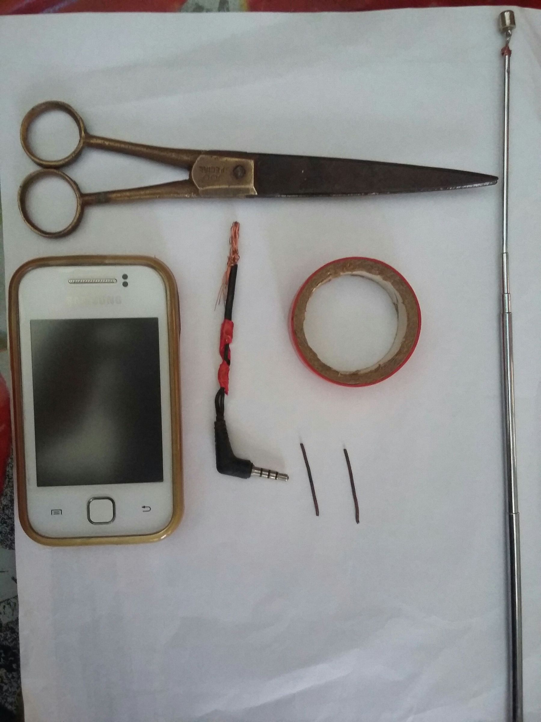 Very Simple 3.5mm Jack Fm Aerial