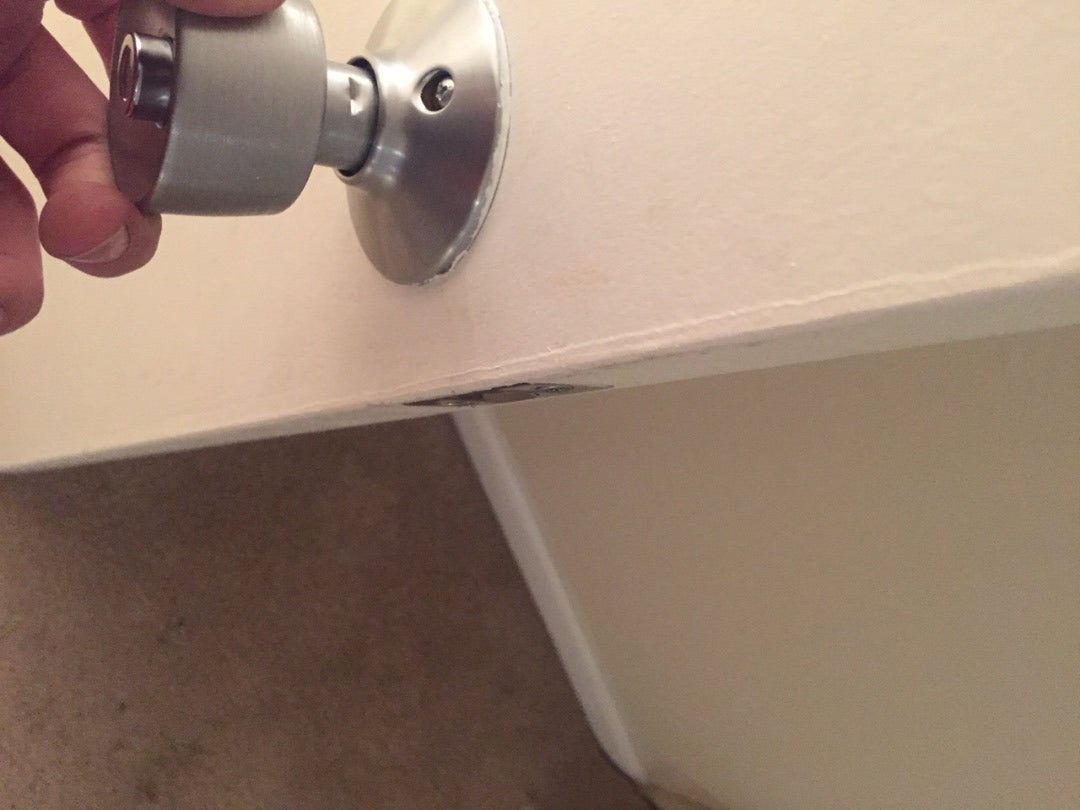 Installing Bathroom Door Knob 10 Steps Instructables