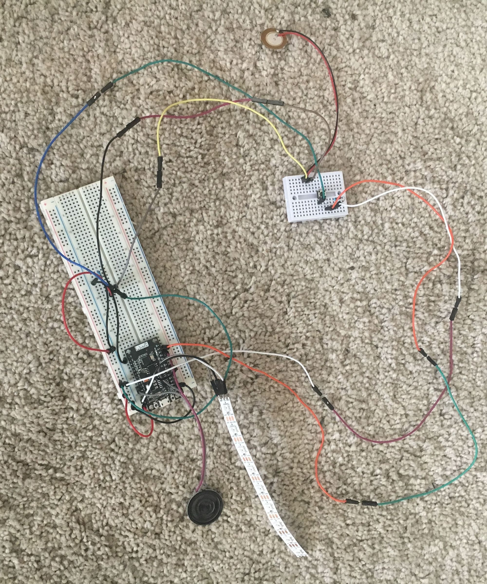Smart Door System for Impaired Hearing (IDC2018IOT)