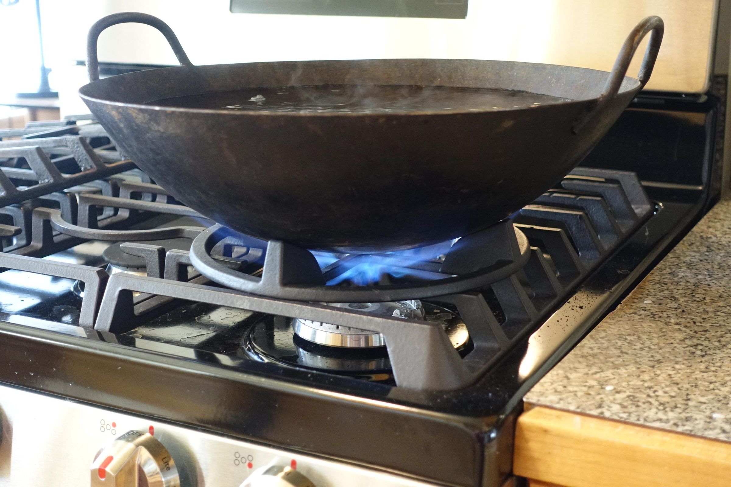 Modify Gas Stove for Wok Cooking 9 Steps Instructables