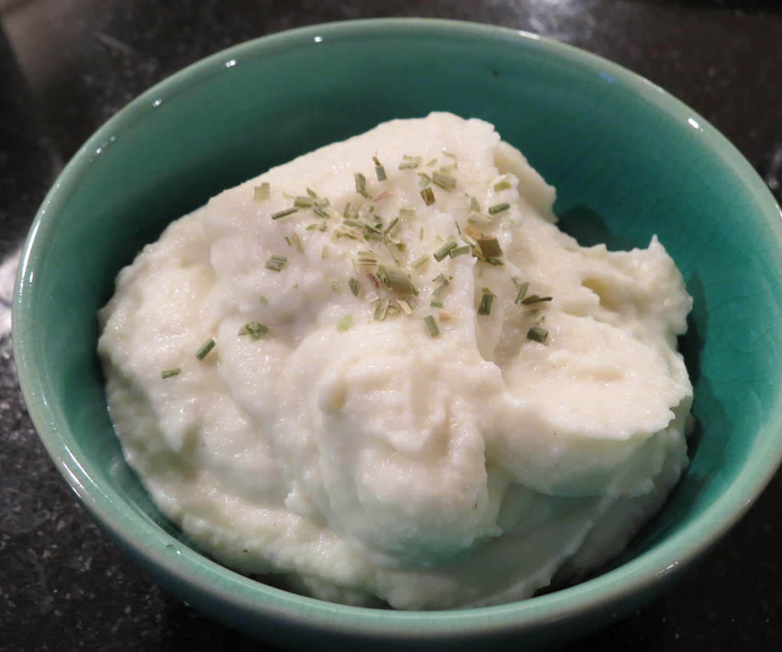 1 Minute* Instant Pot Cauliflower Mashed "Potatoes" 6 Steps (with
