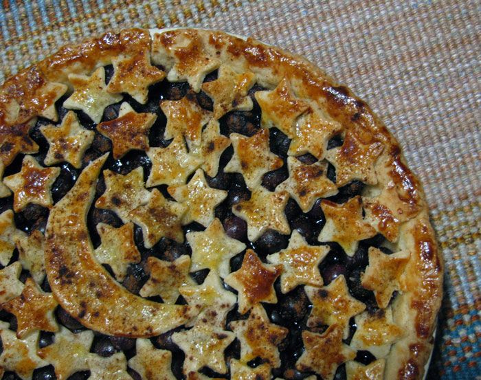 Night Sky Blueberry Pie