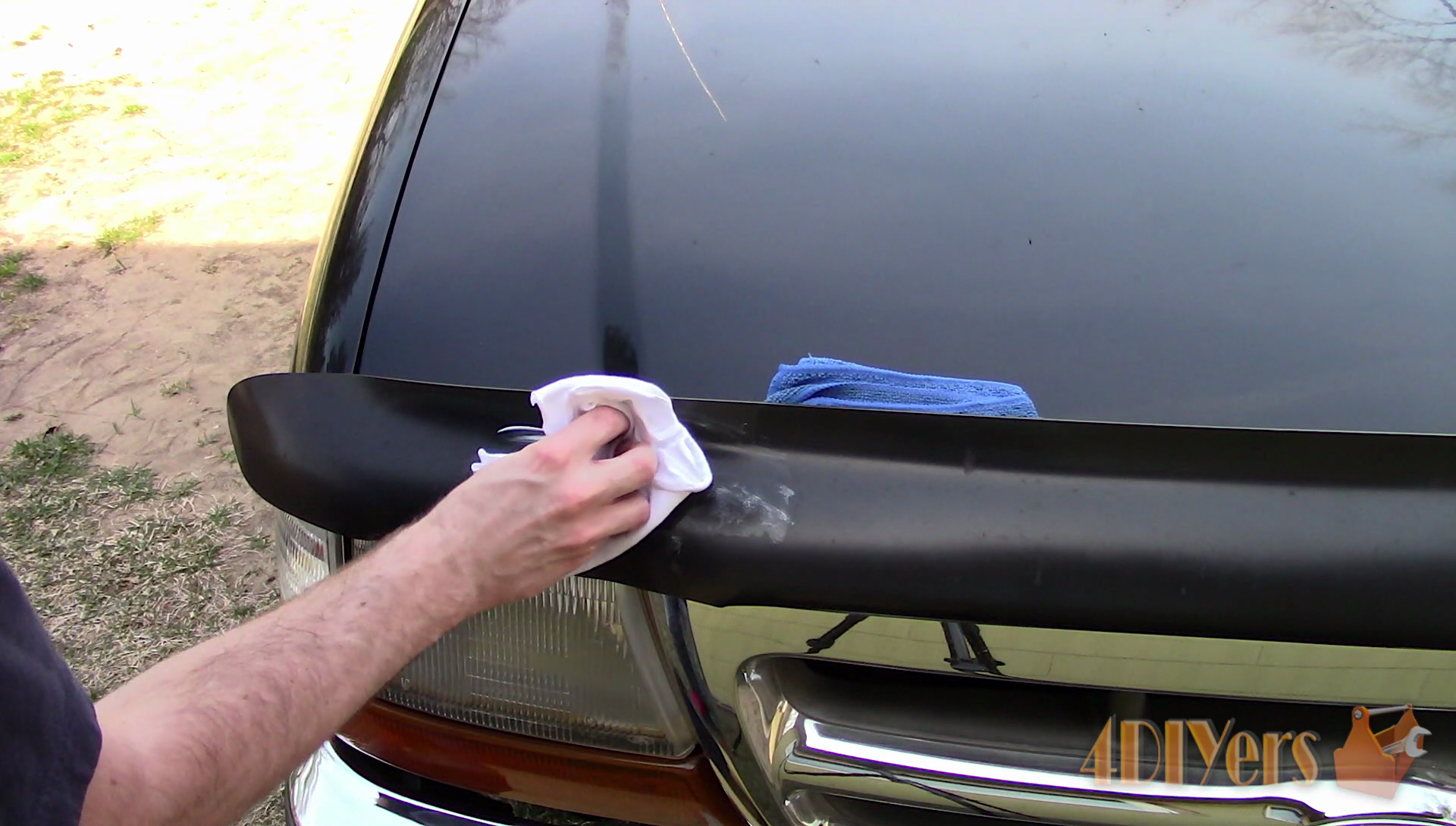 How to Polish Polycarbonate Bug Deflector 3 Steps (with Pictures