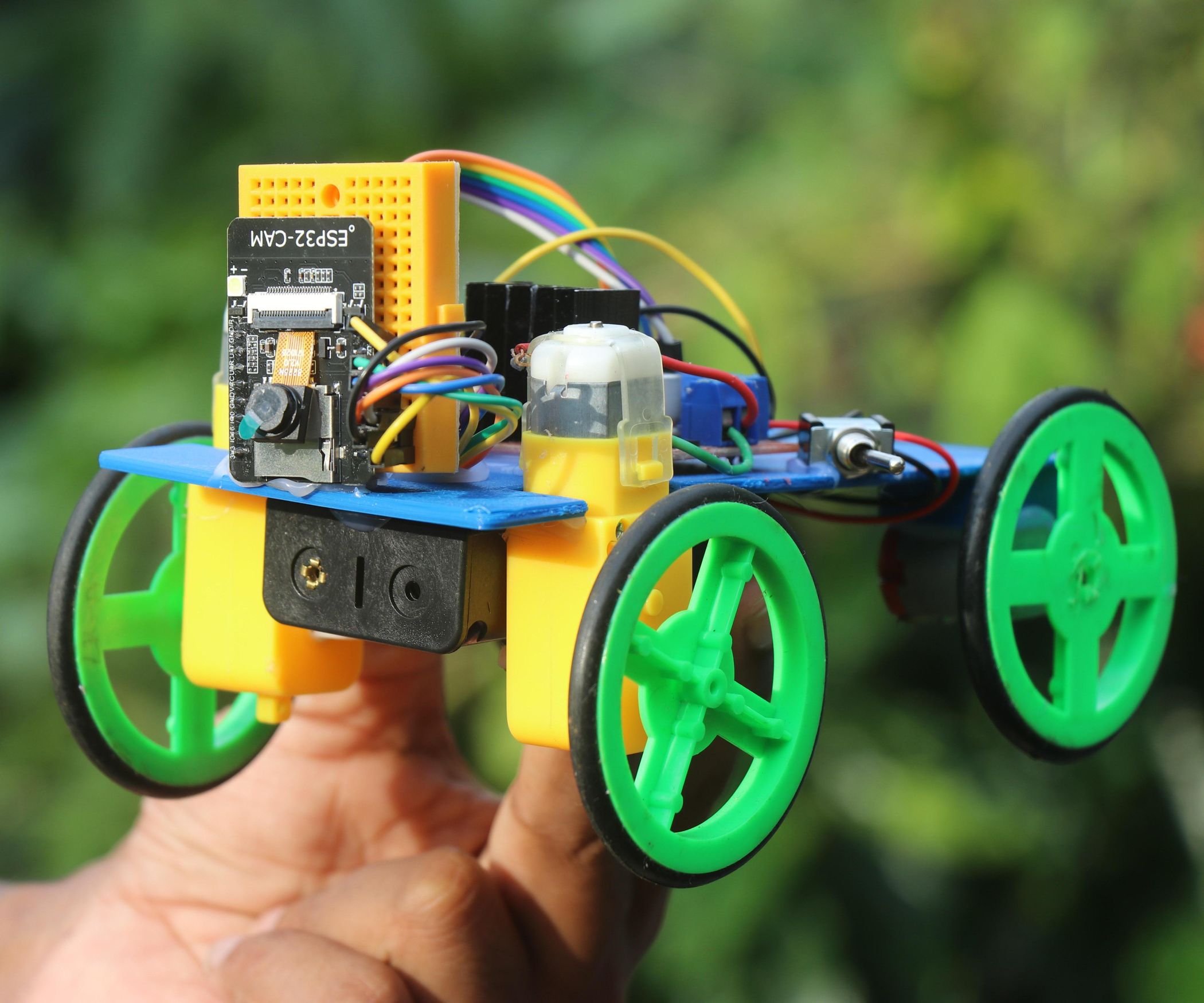Robotic Car Normal A Robotic Car With Live Video Feed Which Is Controlled Via Smartphone ...