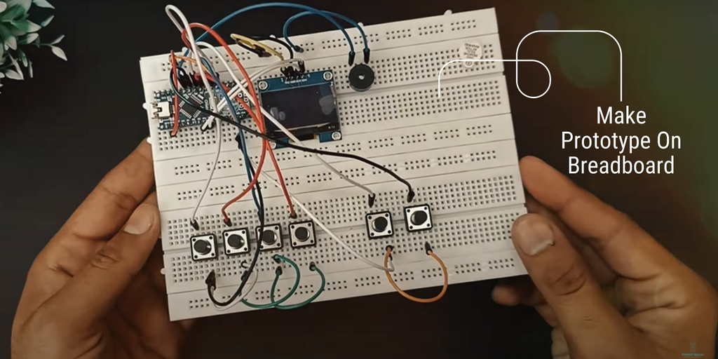 DIY Mini Retro Game Console With Arduino and OLED Display V1 : 8 Steps ...