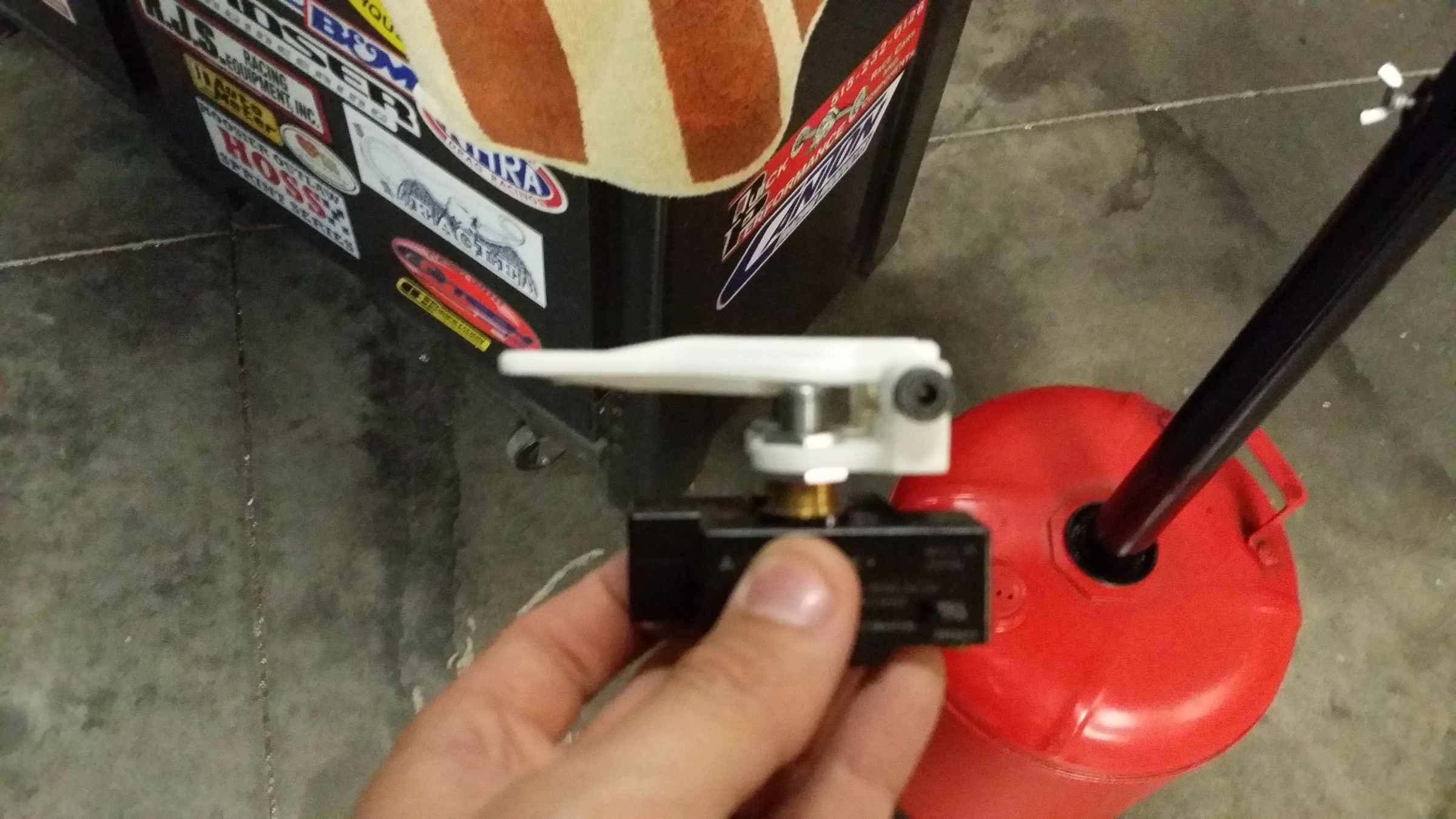 Nitrous/methanol Injection Wide Open Throttle Switch, Dual Button