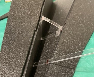 Plastic Triangle Supports Inside