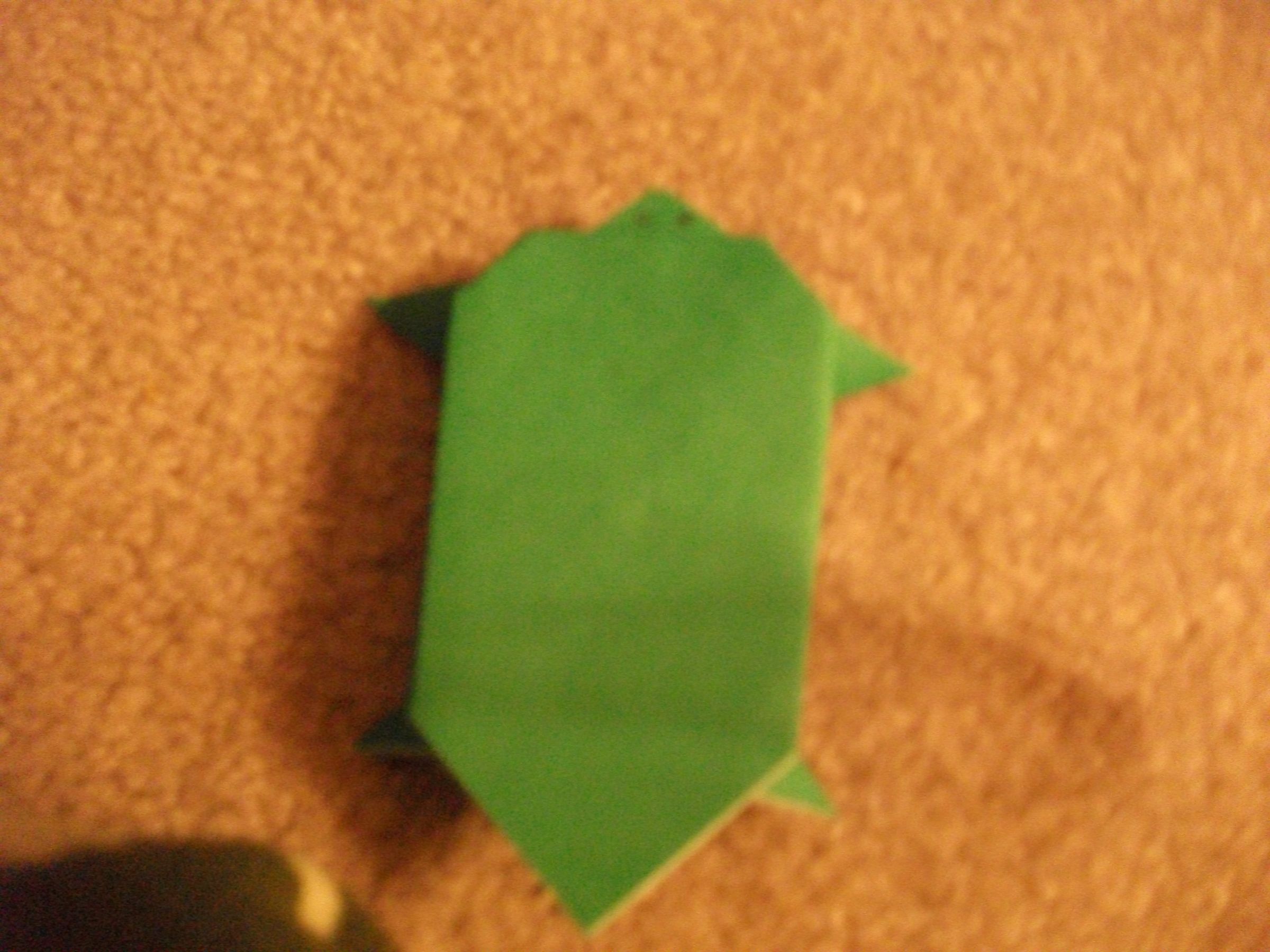 Origami turtle