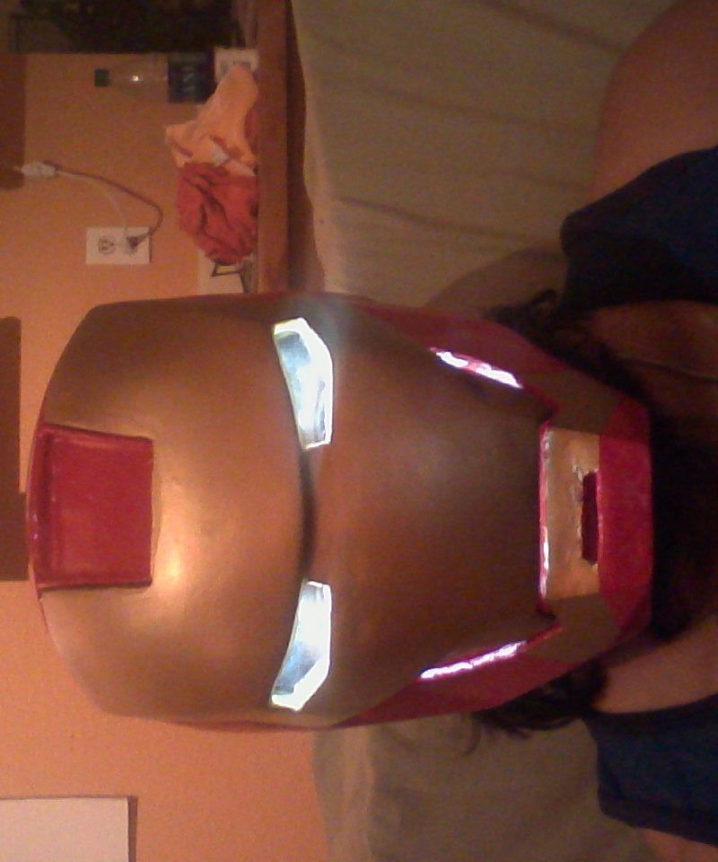 helmet pepakura iron man MK 46 (Foam Template) Iron Man Shogun Mk40 Helmet