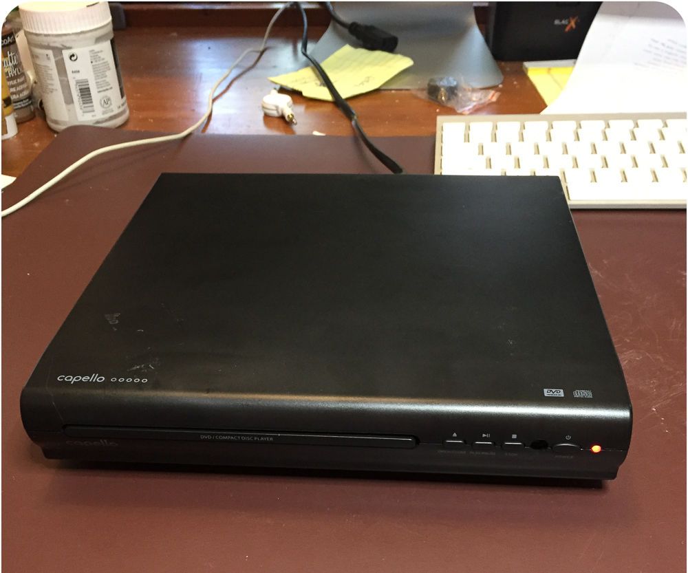 Spin-Art From a DVD Player