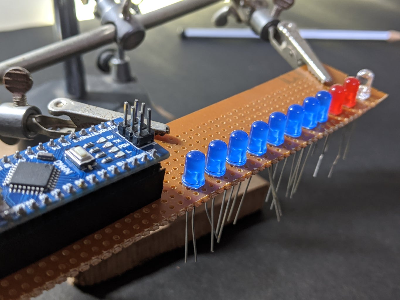 DIY Persistence of Vision : 6 Steps (with Pictures) Circuit Diagram