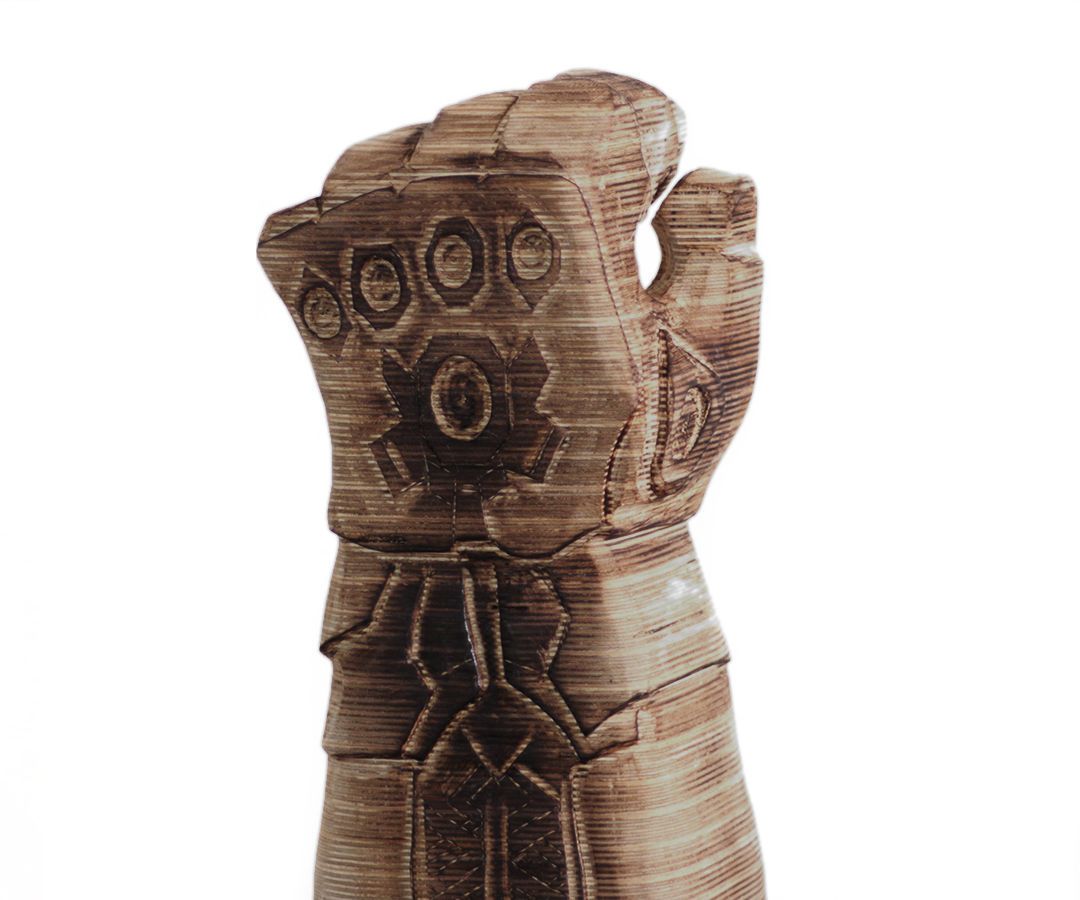 Power Carving Thanos' Infinity Gauntlet