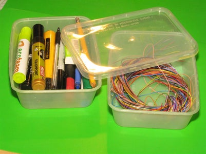 Electronics Tip : Don't Throw Those Used Containers Away.