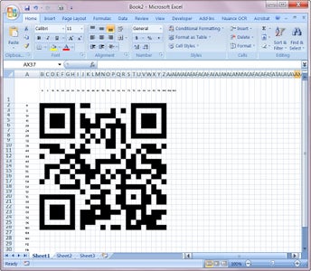Using Excel to Count the Stitches
