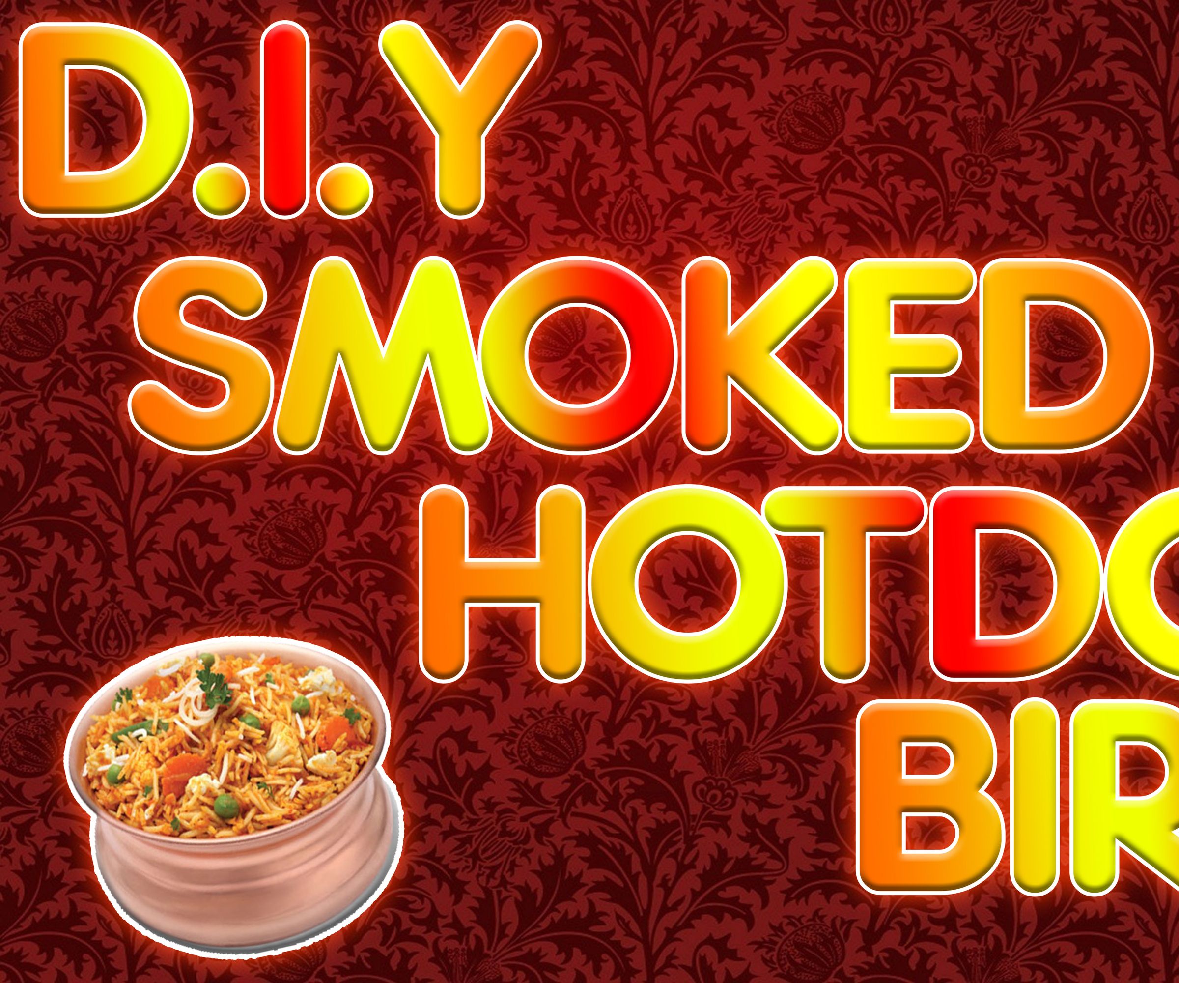 HOW TO MAKE SMOKED HOTDOG BIRYANI 