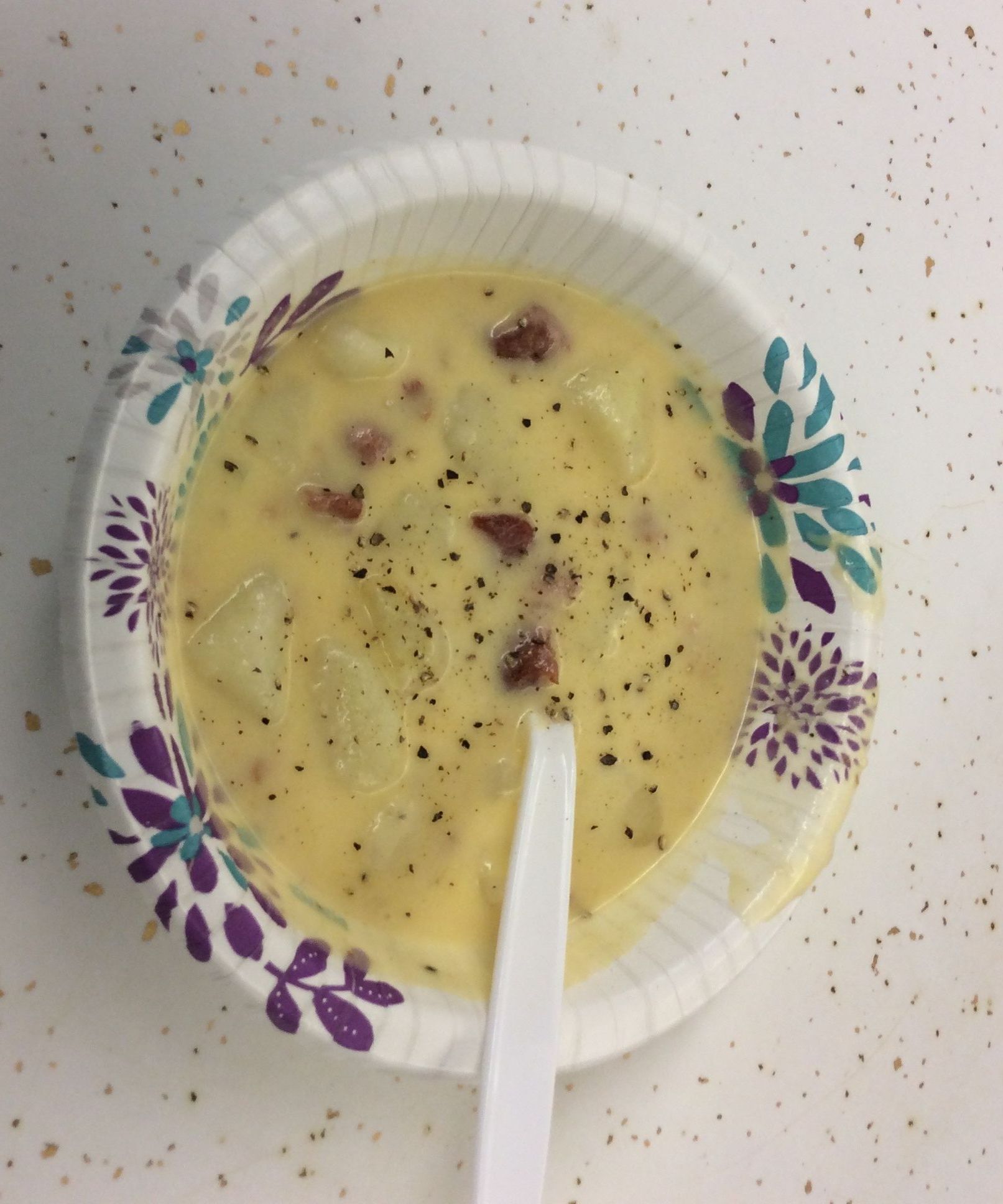 Cheesy Bacon Potato Soup