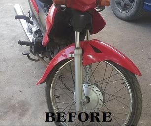 HONDA BRAVO BRAKE DRUM to DISC BRAKE