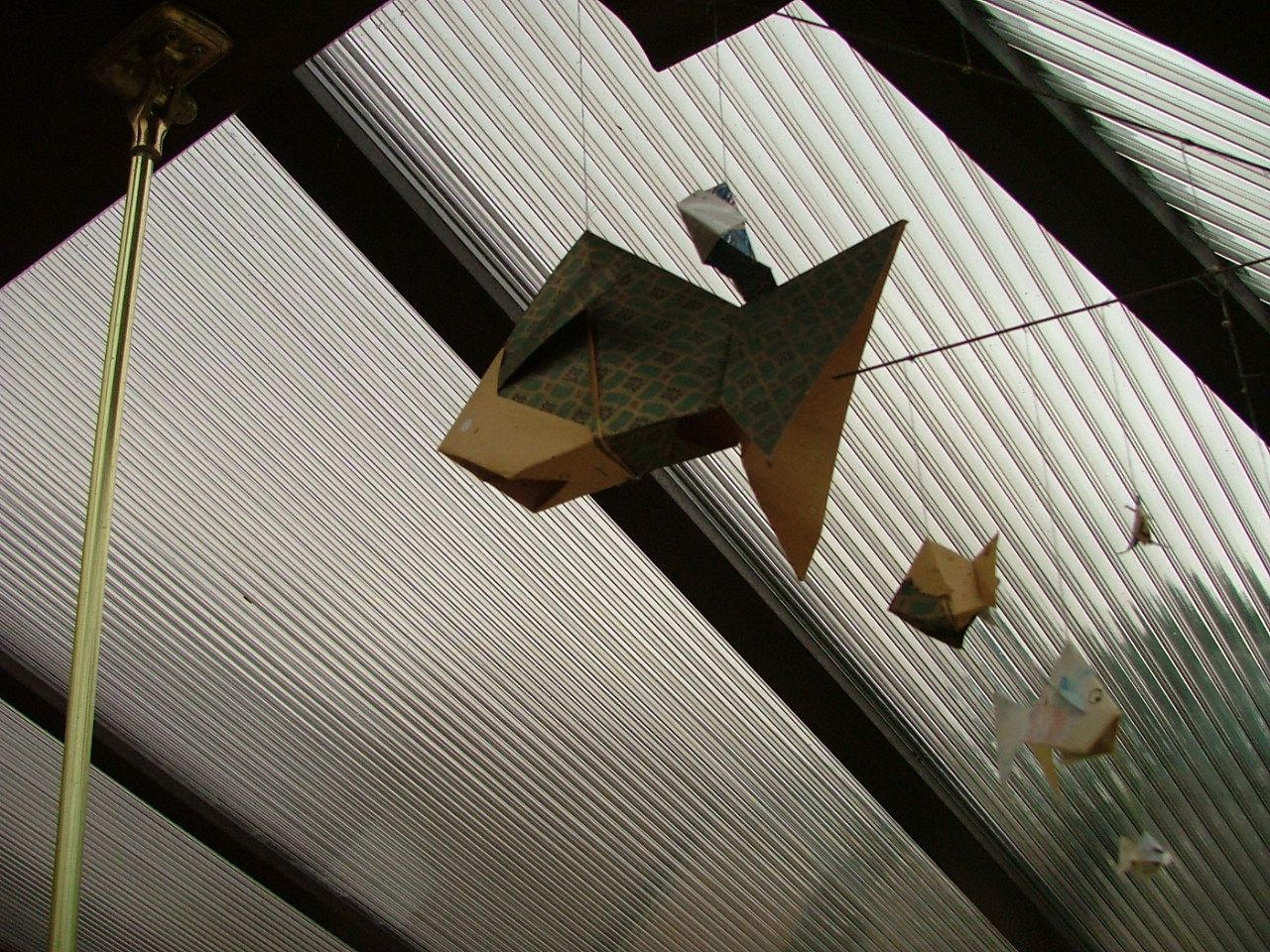 Origami Fish Mobile