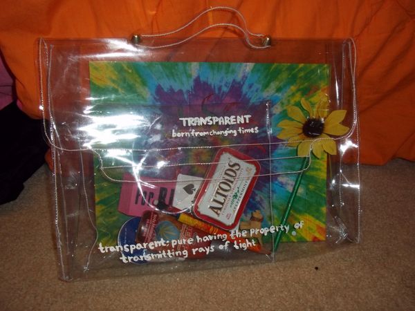 Make Your Own See Through Bag