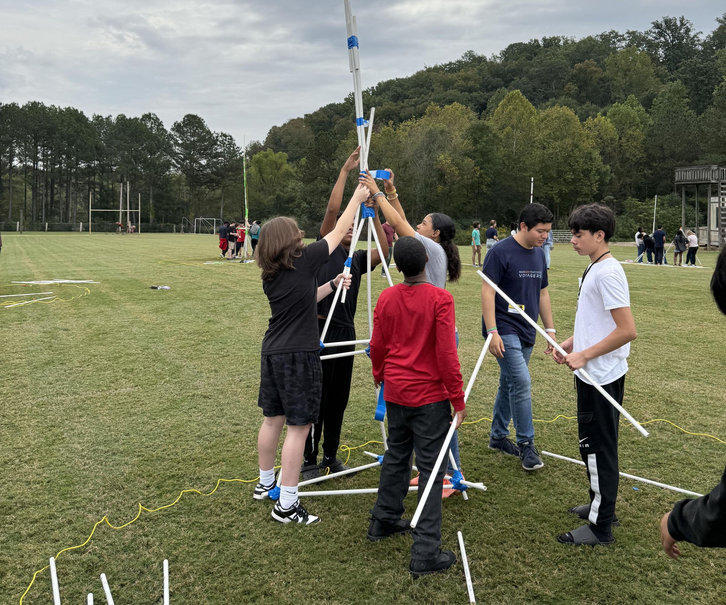 PVC Tower Building Challenge