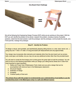 A Suite of Seats - One Board Chair Challenge : 9 Steps (with Pictures ...